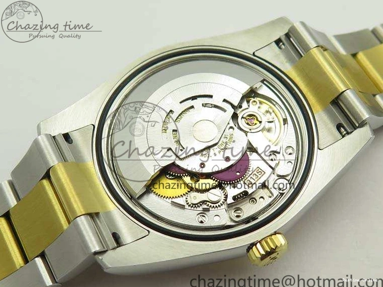 0404 Reliable Datejust 116234 36mm DJF 1:1 Best Edition Black Com Diam Dial On SS YG Oyster Bracelet SA3135 V 3487